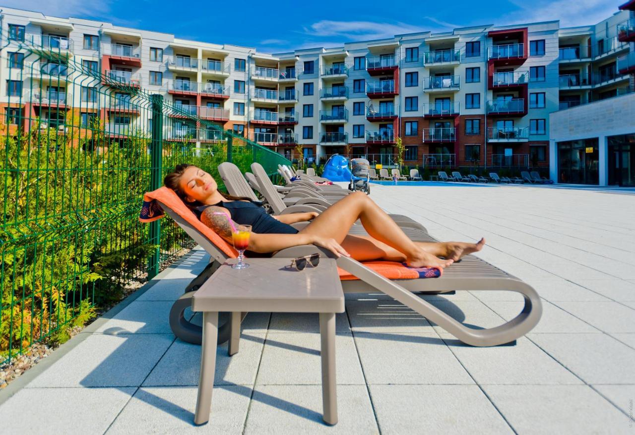 Aqua Holiday Apartments Beach#Pool#Sauna No Limit Колобжег Екстер'єр фото